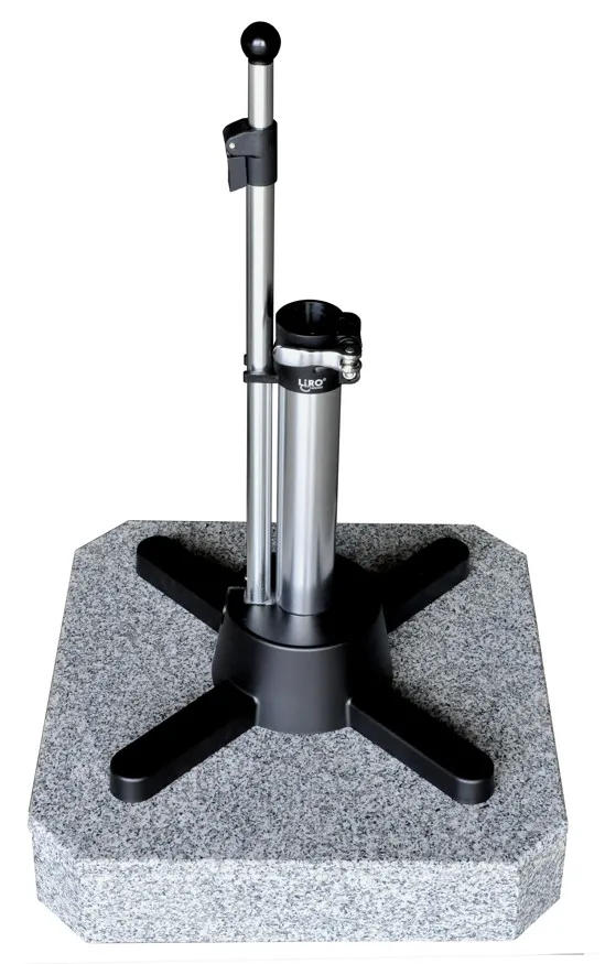 Sonnenschirmst�nder �LIRO Mini Plus 50K� Granitschirmfu� Rollen Parasol Base